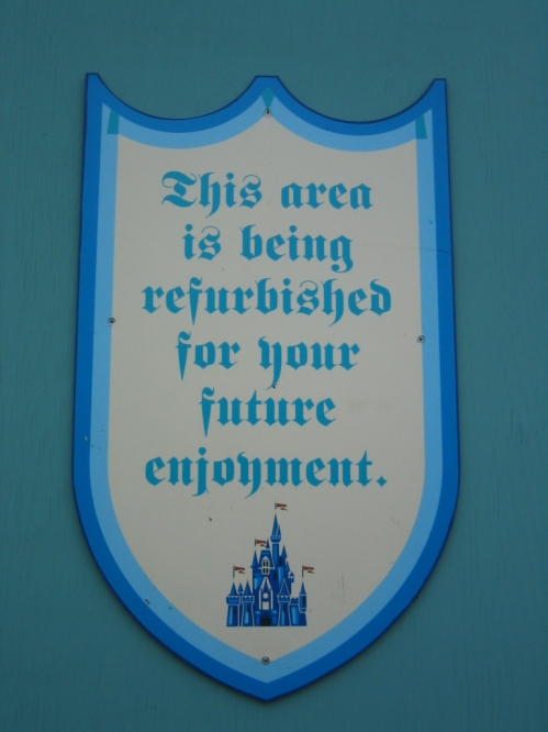 Closed for refurbishment